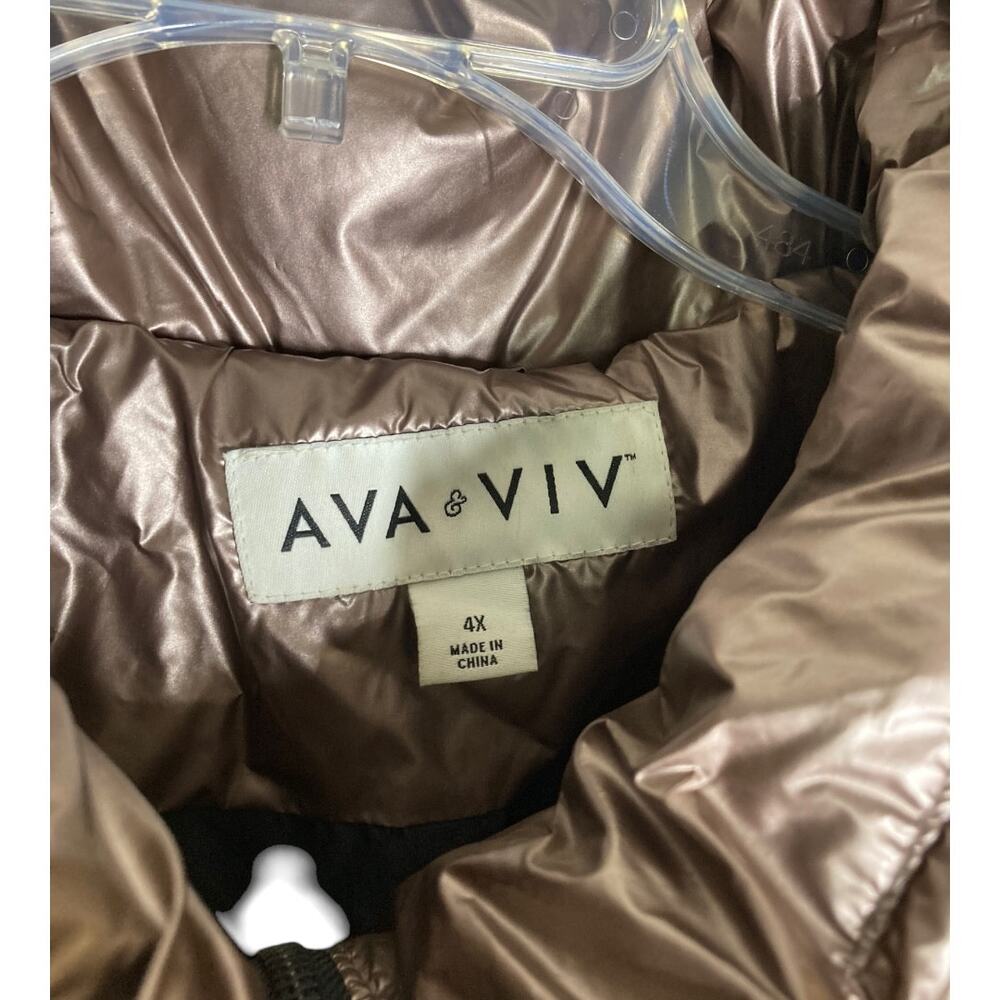 AVA & VIV Puffer Jacket 4x - Picture 3 of 5